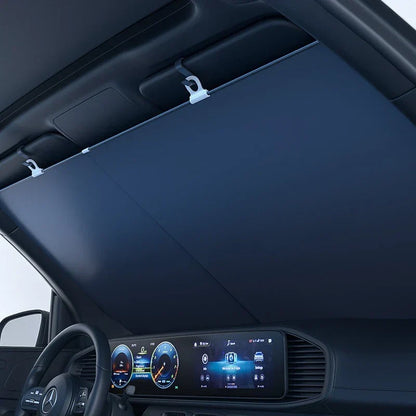 Einziehbare Anti-UV-Licht Auto Windschutzscheiben Sonnenblende
