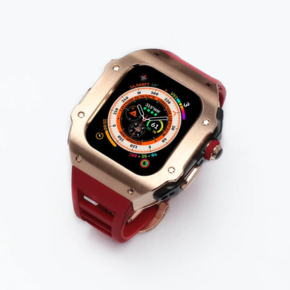 Luxuriöse Apple Watch-Gehäuse aus Edelstahl für die Apple Watch Ultra und Ultra 2