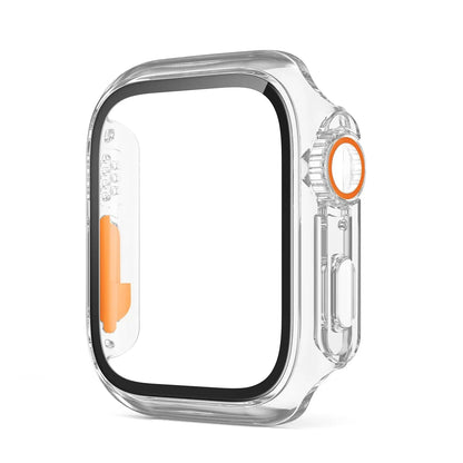 WatchShield Premium Displayschutzhülle aus gehärtetem Glas für die Apple Watch