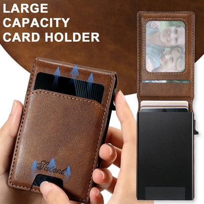 Leder Abnehmbares Kartenetui Handyhülle Für Samsung Galaxy
