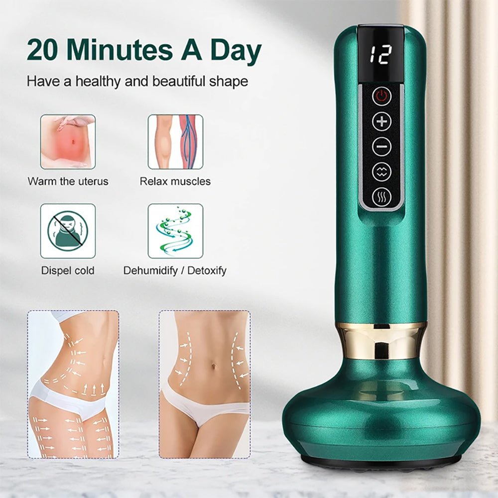 Elektrisches Schröpfset für Schönheit &amp; Anti-Cellulite Therapie