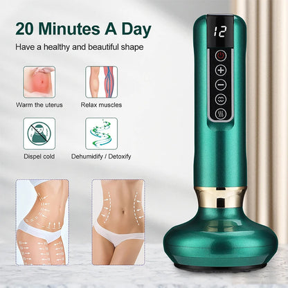 Elektrisches Schröpfset für Schönheit &amp; Anti-Cellulite Therapie