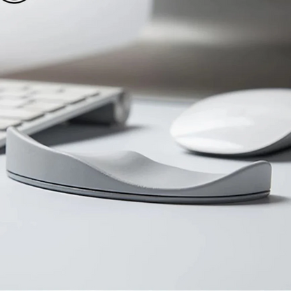 Ergonomische Silikon-Gel-Mauspad mit Handballenstütze - Rutschfester Gaming- und Bürozubehör