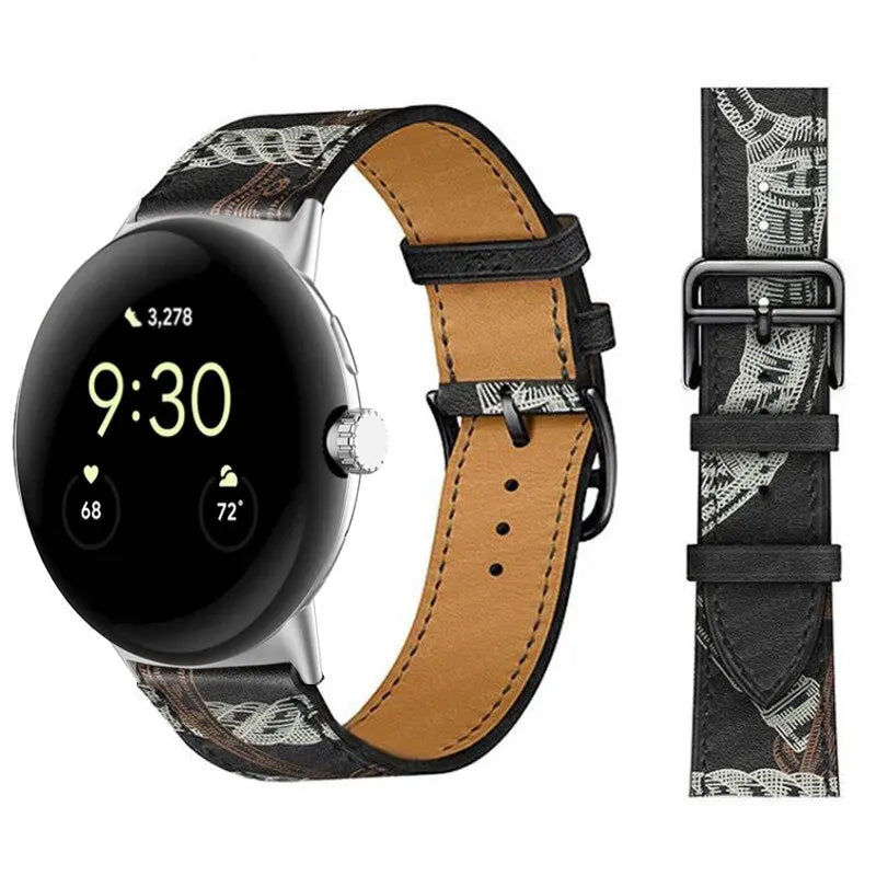 Pinnacle Premium-Lederarmband für Pixel Watch | Pixel Watch 2