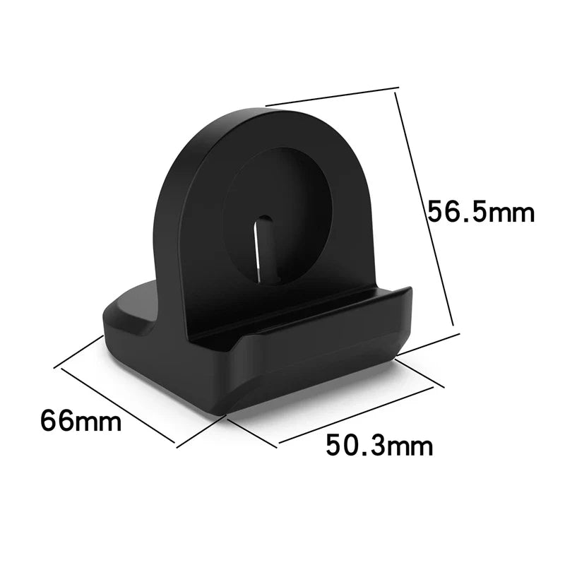 Silicone Lade-Dock-Halter für Samsung Galaxy Watch 7/6/5 - Pro Ladeständer für Galaxy Watch Ultra 47mm