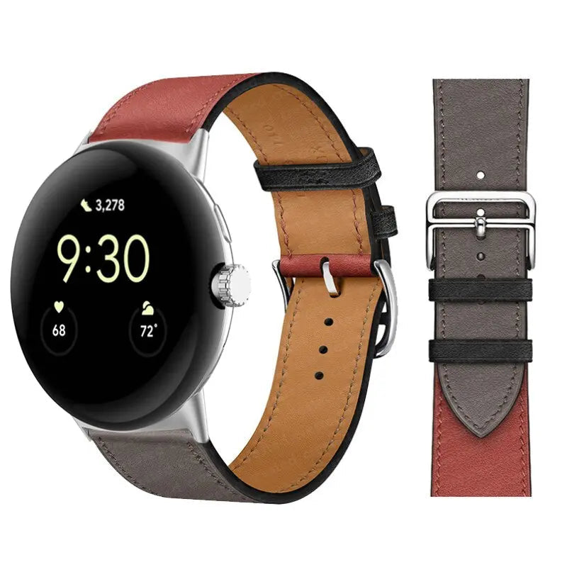 Pinnacle Premium-Lederarmband für Pixel Watch | Pixel Watch 2