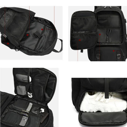 Tech Trek Pro 50-80L – Der ultimative Rucksack mit USB-Ladeanschluss | Langlebig &amp; Geräumig
