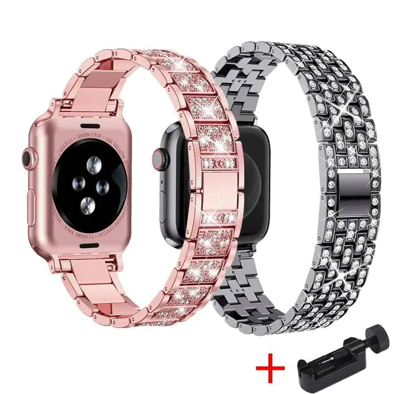 Diva Collection - Paar Armbänder für die Apple Watch Series 7