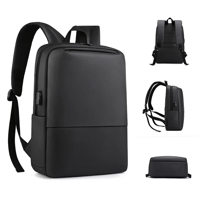 Zelara 15,6 Zoll Kompakt Wasserabweisend Reise Rucksack Laptop Tasche Mit USB-Anschluss