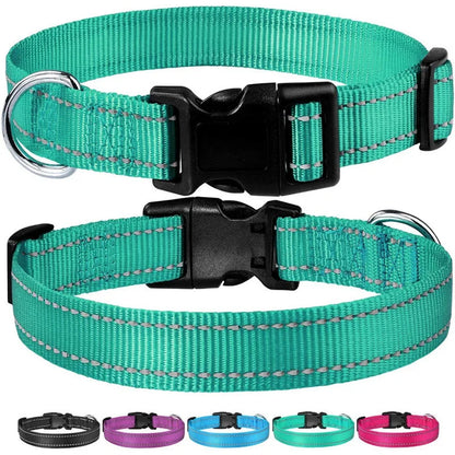 Reflektierendes Sicherheits-Hundehalsband | Für Spaziergänge im Dunkeln