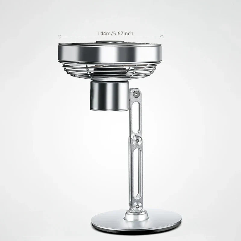 Höhenverstellbarer Standcompakter Turbo Mini Schreibtischventilator