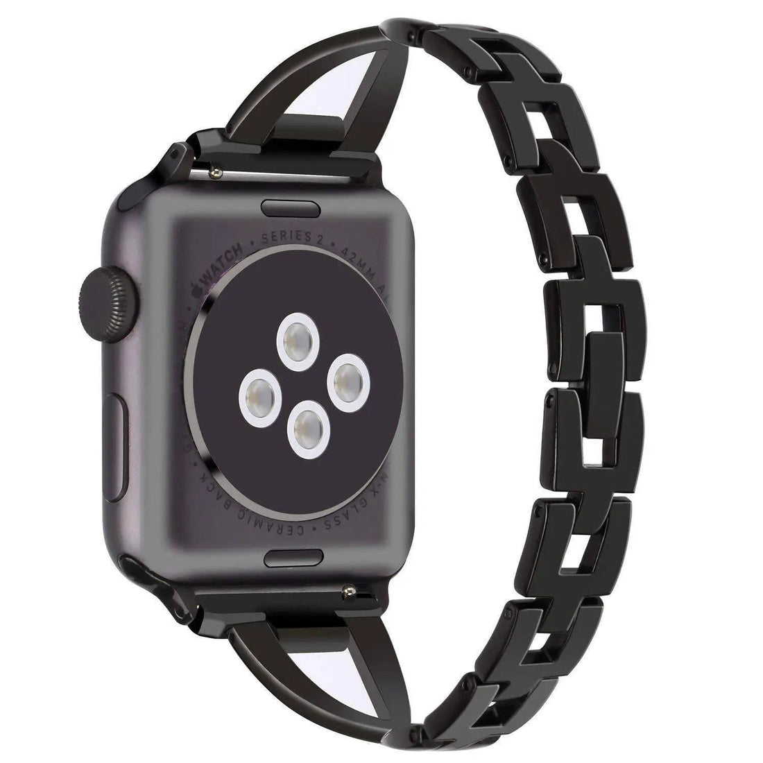 Damen-Armbandpaar aus der Crystal Collection für die Apple Watch