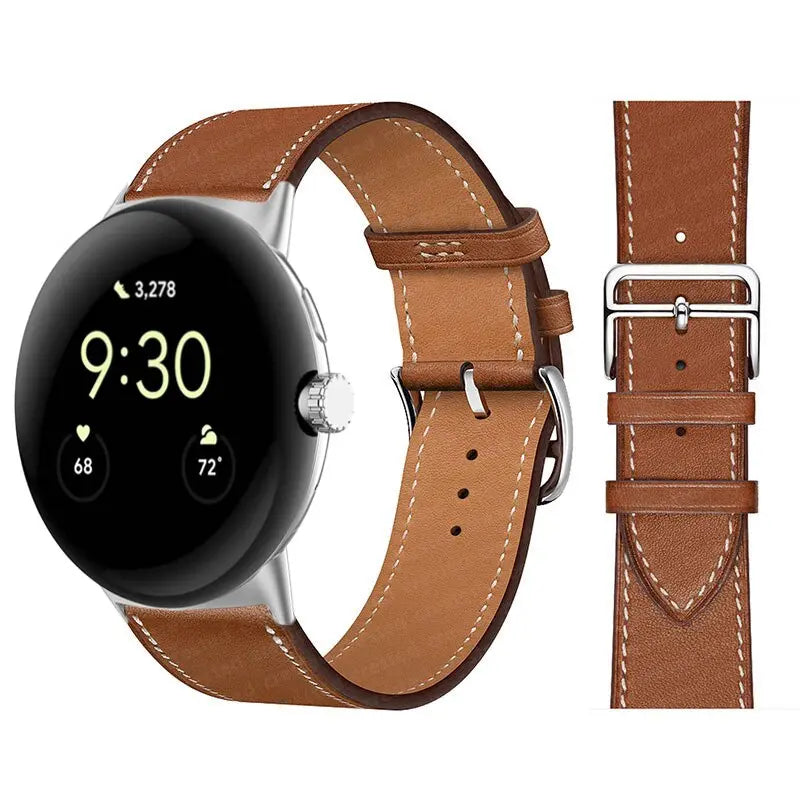 Pinnacle Premium-Lederarmband für Pixel Watch | Pixel Watch 2