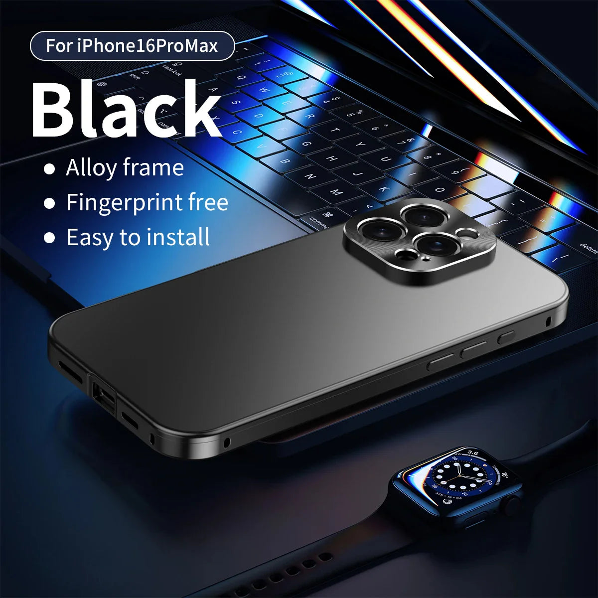 Luxus Aluminium Metallrahmen Handyhülle für Iphone