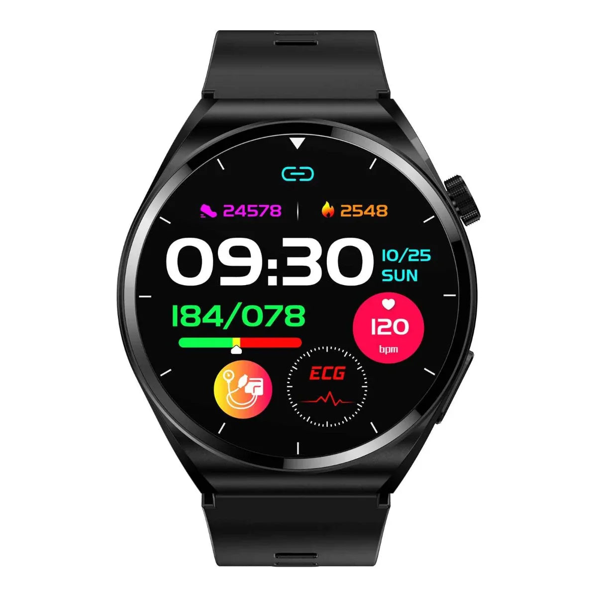 Luftpumpe Smartwatch | Hochpräziser Blutdruck- &amp; Herzfrequenzmonitor