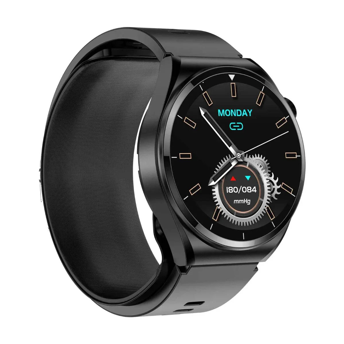 Luftpumpe Smartwatch | Hochpräziser Blutdruck- &amp; Herzfrequenzmonitor