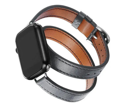 LuxeLeather Wrap-Armband für Apple Watch Series 9 &amp; Ultra 2