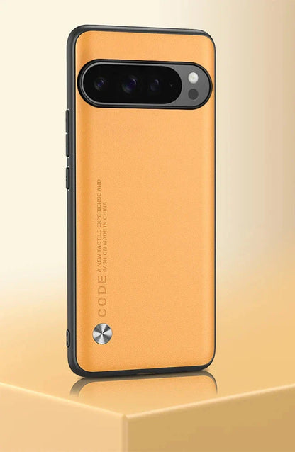 UltraShield Lederhülle für Google Pixel 9 Pro - Sleek, stoßfest und stilvoller Schutz