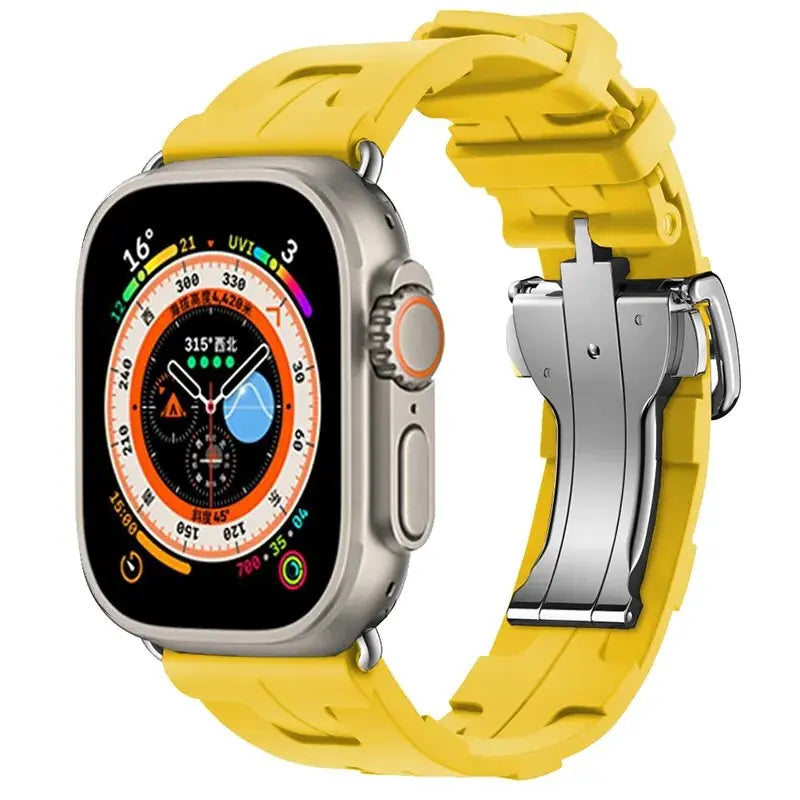 Wasserdichtes Peak-Silikonarmband für Apple Watch Series 9 und Ultra 2