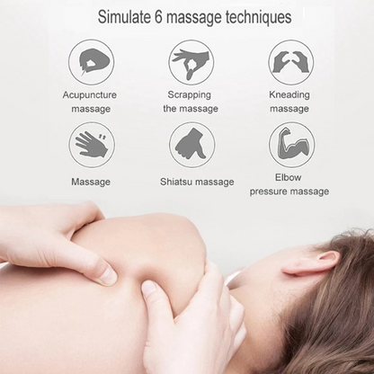 Bequemer Nacken- und Beinmassagegerät
