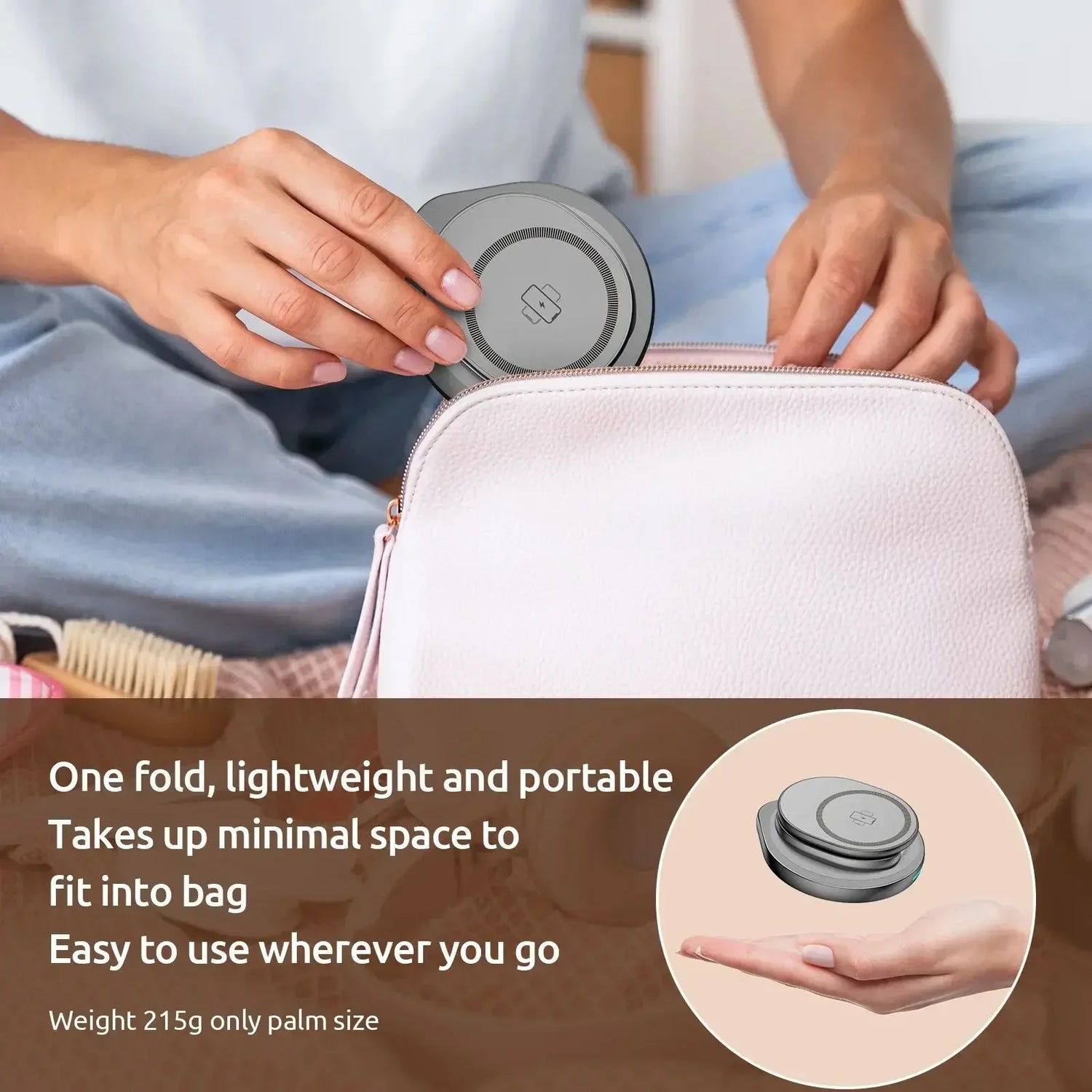 MagCharge 360° – 3-in-1 Rotierende Wireless-Ladestation