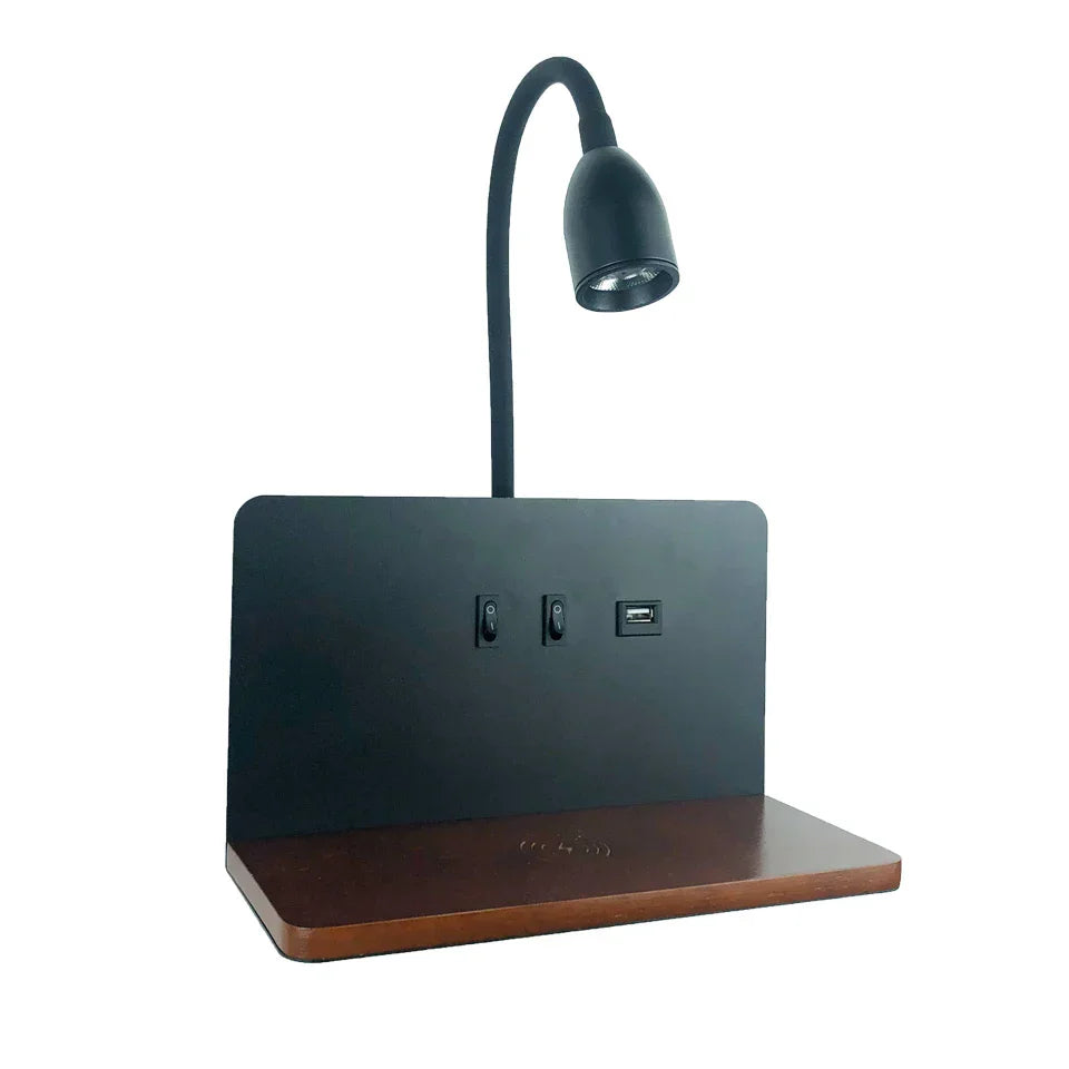 ChargeGlow | LED-Wandleuchte mit USB