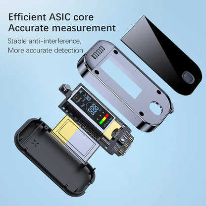 Digitaler Alkoholtester | Präzise Messungen und LCD-Display