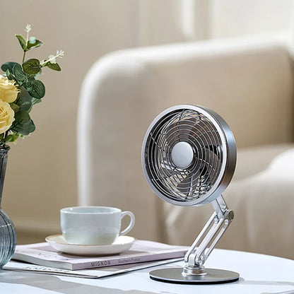 Höhenverstellbarer Standcompakter Turbo Mini Schreibtischventilator