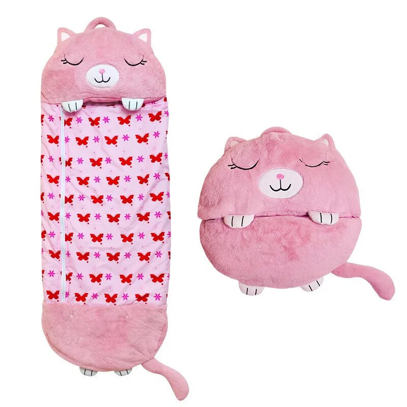 CozyDreSchlafsack und Kuscheltier in einem für ruhige Nächte