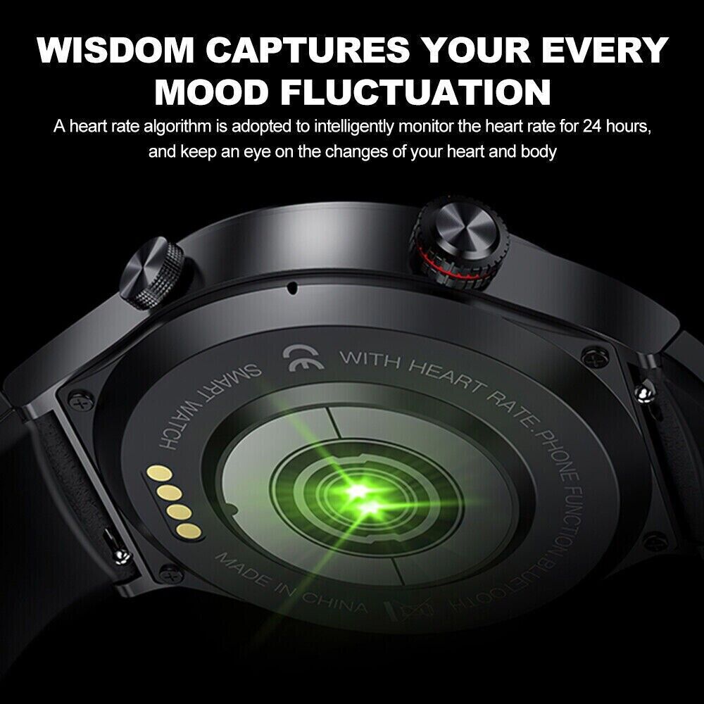 NextGen Health Smartwatch – Blutzuckermessung, Herzfrequenz, EKG &amp; fortschrittliche Fitnessverfolgung