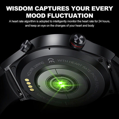 NextGen Health Smartwatch – Blutzuckermessung, Herzfrequenz, EKG &amp; fortschrittliche Fitnessverfolgung