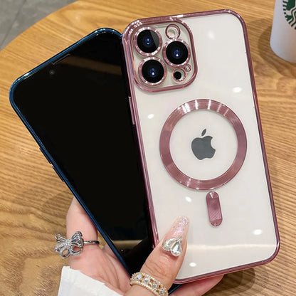 Luxuriöse MagSafe-Hülle für iPhone 16-11 Pro Max