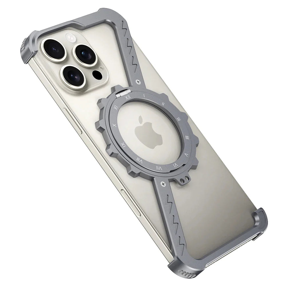 360° Rotierende MagSafe-Hülle mit Z-Shock-Rüstung für iPhone