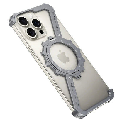 360° Rotierende MagSafe-Hülle mit Z-Shock-Rüstung für iPhone