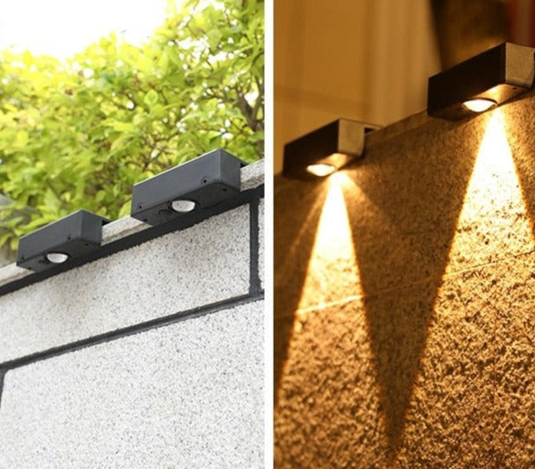 Wasserdichte Solar-Terrassenleuchten für den Außenbereich