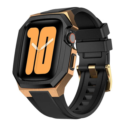 StealthGuard Edelstahlgehäuse und -armband für Apple Watch Series 9 &amp; Ultra 2