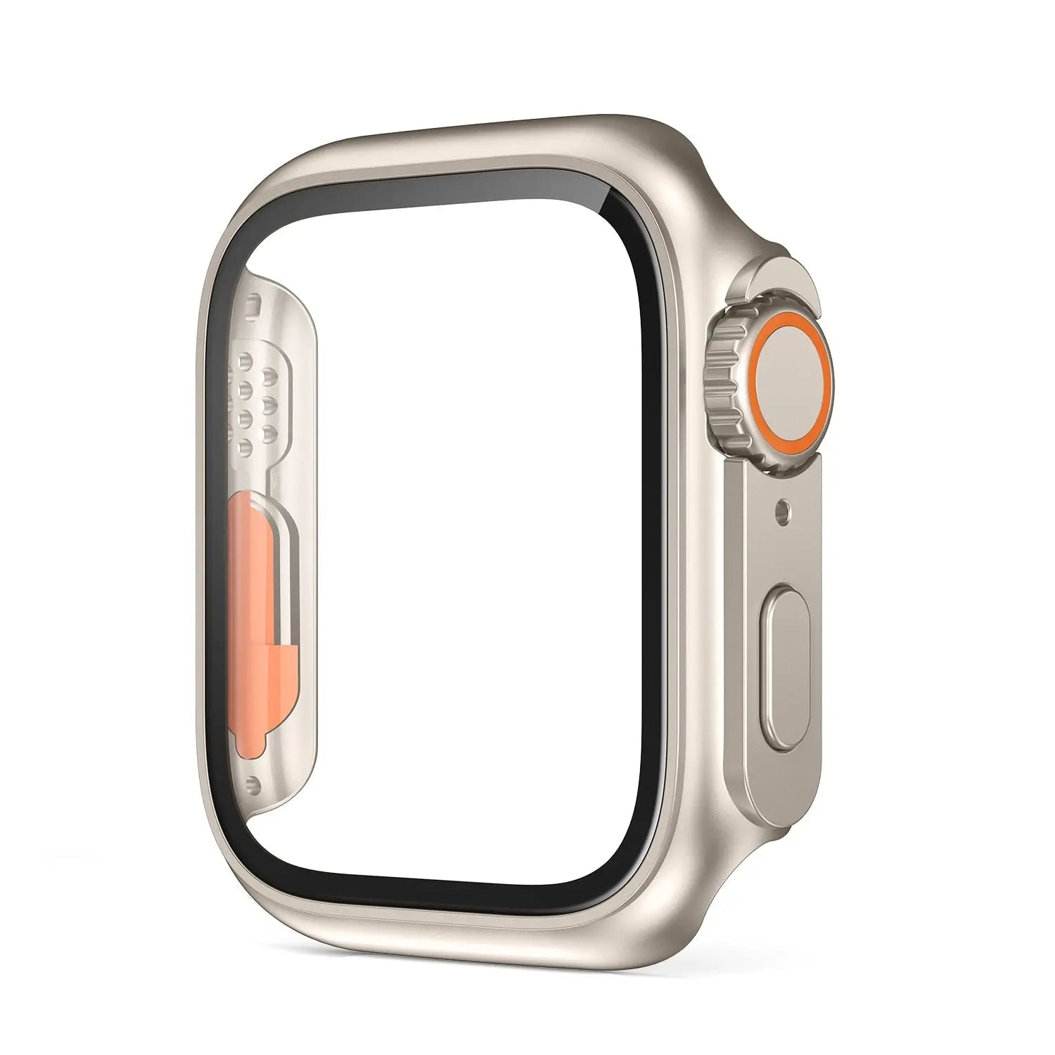 WatchShield Premium Displayschutzhülle aus gehärtetem Glas für die Apple Watch