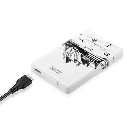 Schnelle Externe Festplatte USB3.0 | Tragbarer Speicher Kompatibel für Desktop &amp; Laptop - Louise