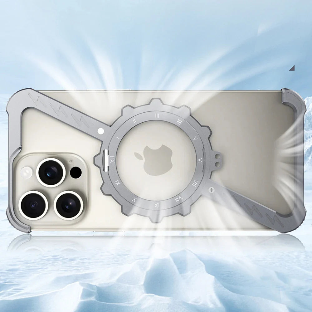 360° Rotierende MagSafe-Hülle mit Z-Shock-Rüstung für iPhone