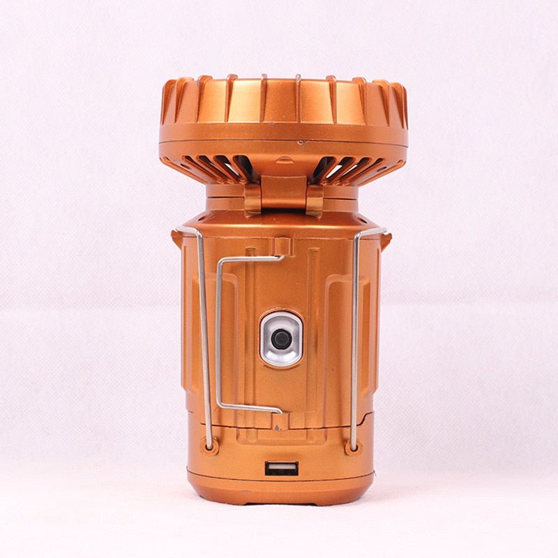 Solar Fan Light | Multifunktionale Lampe mit Ventilator