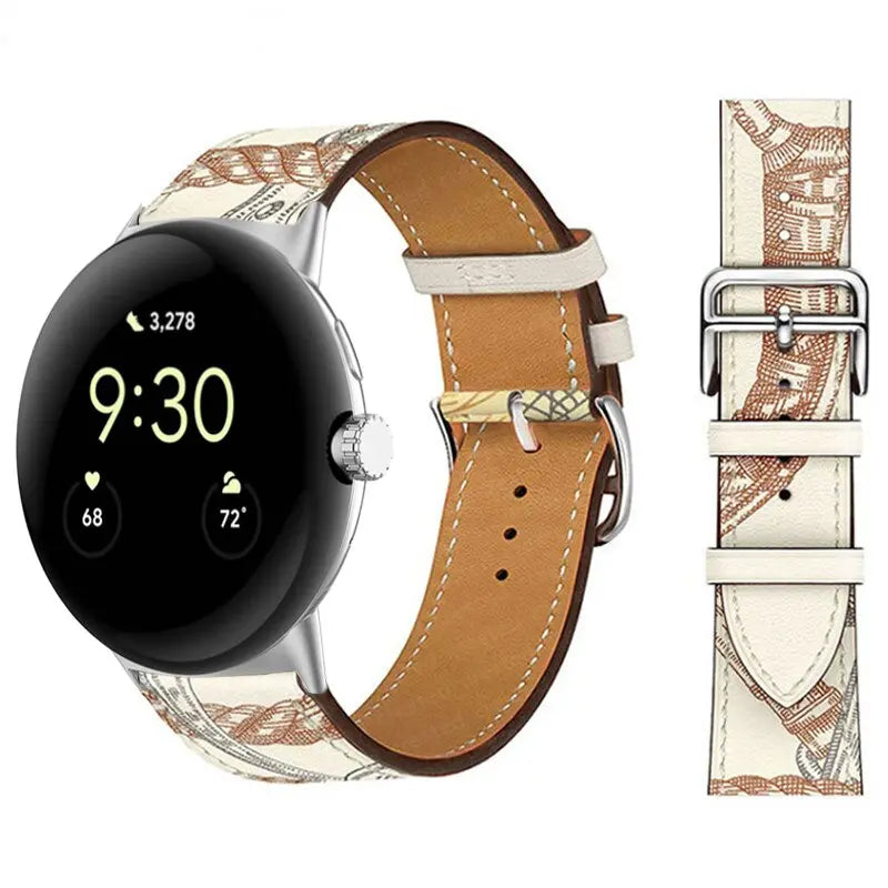 Pinnacle Premium-Lederarmband für Pixel Watch | Pixel Watch 2