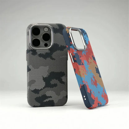 Camouflage MagSafe iPhone stoßfeste Schutzhülle