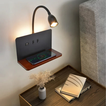 ChargeGlow | LED-Wandleuchte mit USB