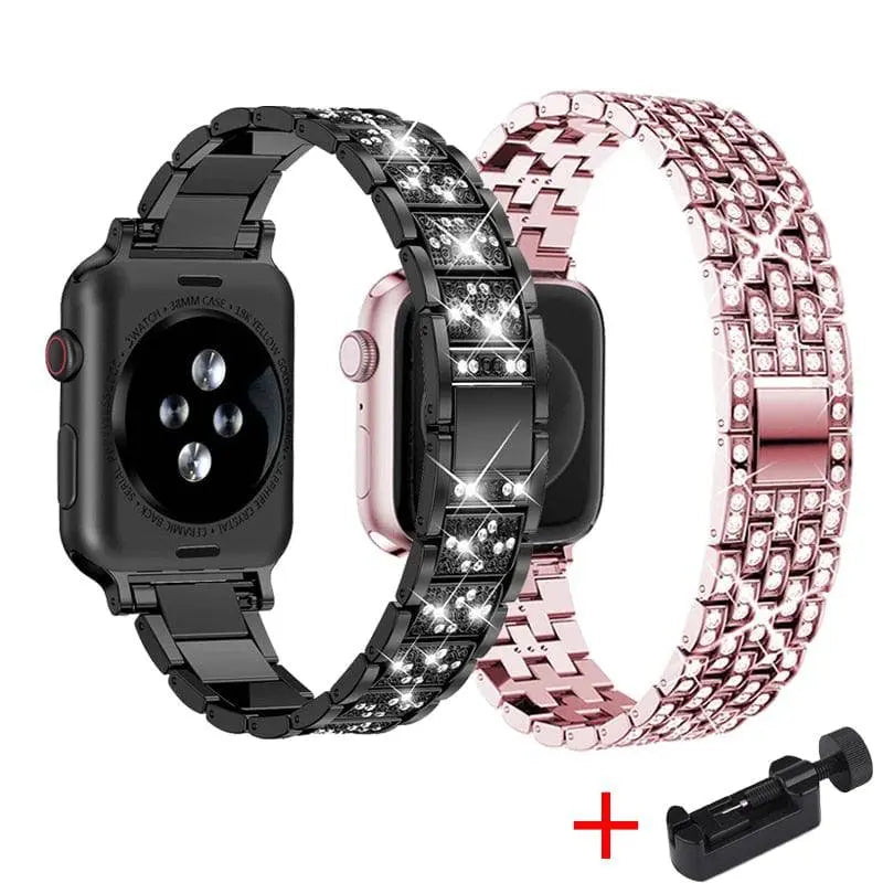 Diva Collection - Paar Armbänder für die Apple Watch