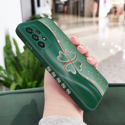 Glückliches Gras Etui für Samsung Galaxy