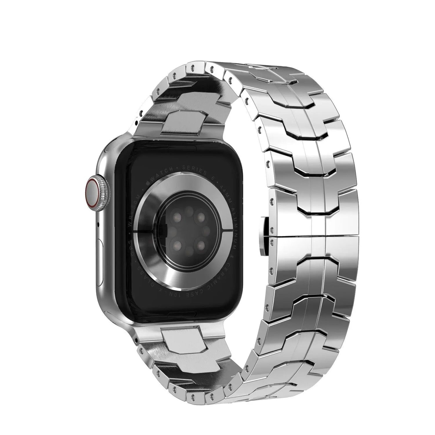 Pinnacle Modernes Edelstahlarmband für Apple Watch