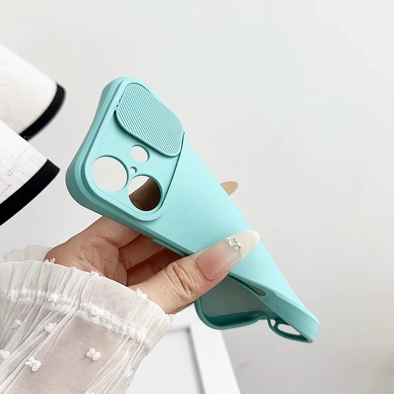 Weiche Silikon-Schutzhülle für Kamera für Apple iPhone