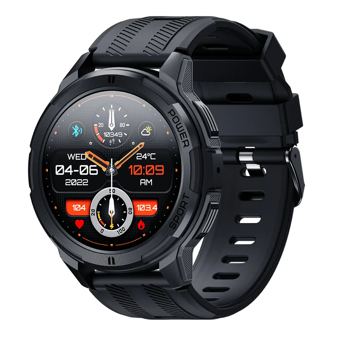 Zelara 1.43 AMOLED Bildschirm Sport Fitness Tracker Smartwatch Mit Bluetooth-Anruf