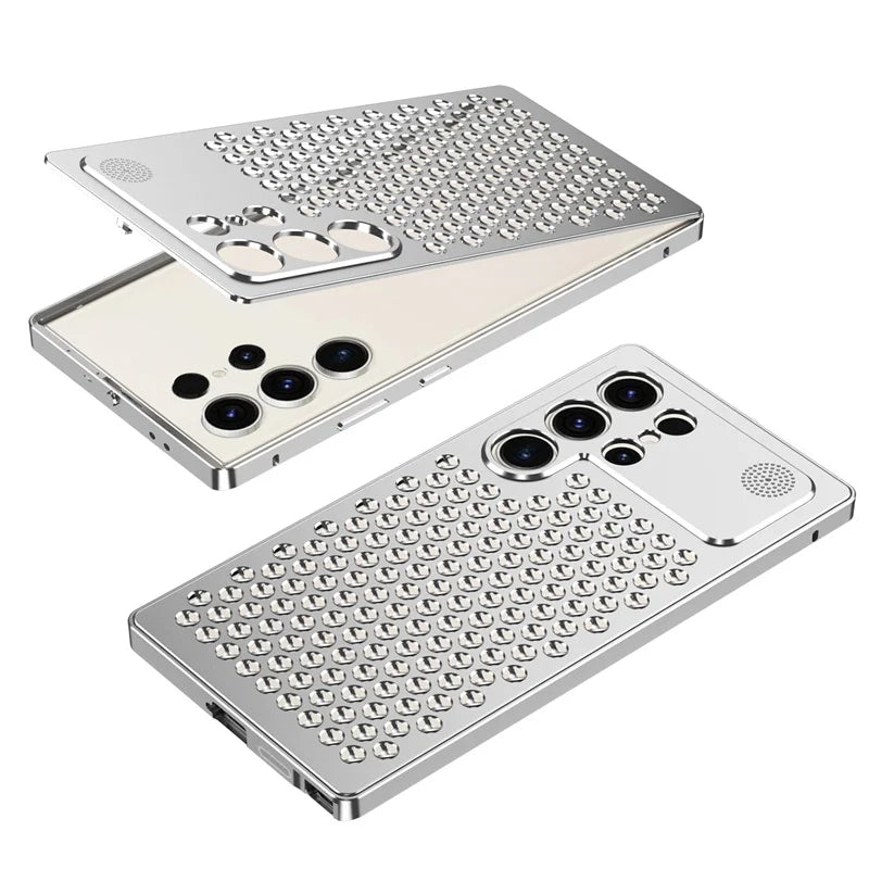 Neue superleichte hohle metallische Wärmeableitungshülle für Samsung Galaxy S25 S24 S23 Ultra-Serie