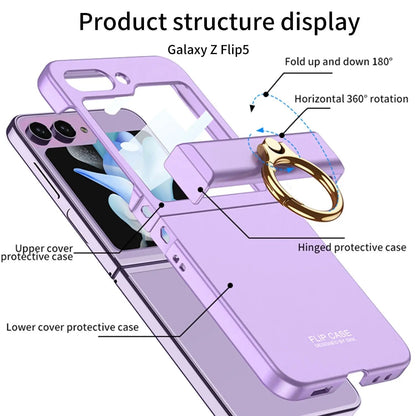 Zelara Hochwertige Hülle für Samsung Galaxy Z Flip 5